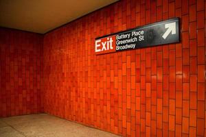 metropolitana di New York foto