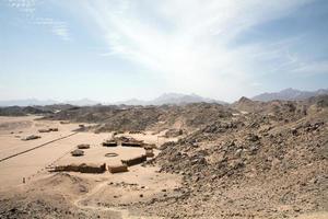 natura del deserto in viaggio in Egitto