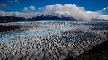 grande ghiacciaio nella Patagonia foto