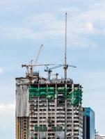 edificio in costruzione foto