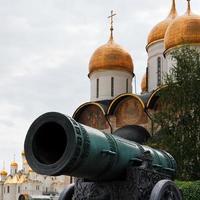 cannone zar e cattedrale della Dormizione, Mosca foto
