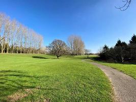 una vista della campagna dello Shropshire vicino a whitchurch foto