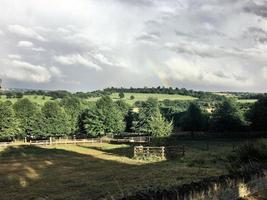 una vista dei cotswaolds a longborough foto