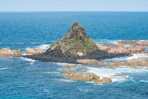 la piramide rocciosa sulla costa di phillip island, victoria state of australia. foto