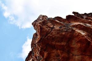 bellezza della natura - collina e rocce foto