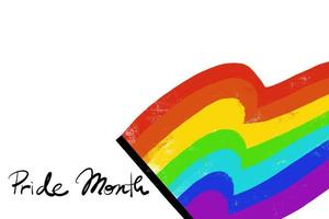 simbolo della comunità lgbt nei colori dell'arcobaleno. sfondo dipinto astratto. arcobaleno ad acquerello. sfondo con i colori della bandiera lgbt. foto