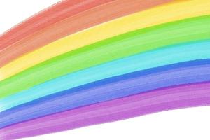 simbolo della comunità lgbt nei colori dell'arcobaleno. sfondo dipinto astratto. arcobaleno ad acquerello. sfondo con i colori della bandiera lgbt. foto