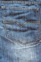 tasca posteriore dei jeans blu per lo sfondo foto