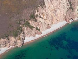 il fondale oceanico visto dall'isola di Cape Breton foto