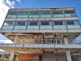 edificio principale del casino de necochea, abbandonato foto