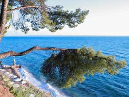 bellissima costa in Grecia foto