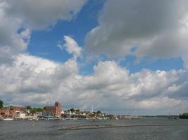 Kappeln città nello schleswig holstein foto