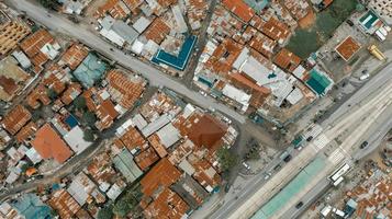 veduta aerea della zona industriale di dar es salaam foto