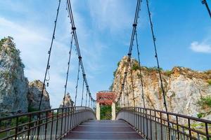 parco di pietra di khao gnu in tailandia foto