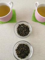 tè verde darjeeling foto