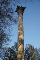 colonna dei goti nel parco di gulhane, istanbul, turchia foto