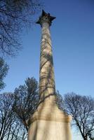 colonna dei goti nel parco di gulhane, istanbul, turchia foto