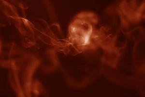 fuma lava lussureggiante foto