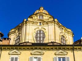 hdr chiesa di san lorenzo a torino foto