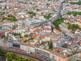 hdr berlino vista aerea foto