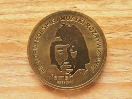 2 zloty moneta moneta polacca foto
