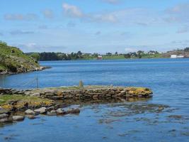 la città di Haugesund in Norvegia foto