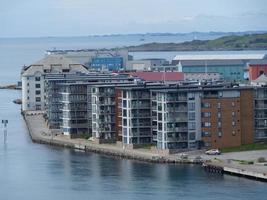 la città di Haugesund in Norvegia foto