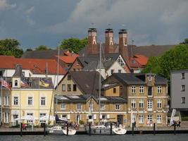 Kappeln città nello schleswig holstein foto