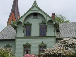 la città di Haugesund in Norvegia foto