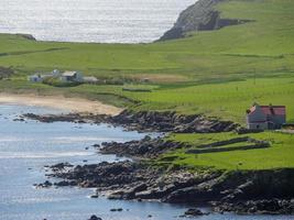 le isole Shetland in Scozia foto