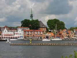 Kappeln città nello schleswig holstein foto