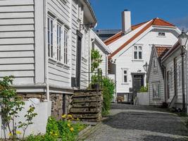 Stavanger città in Norvegia foto