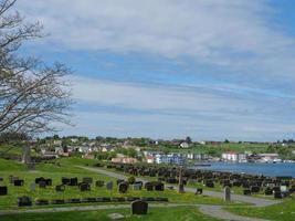 la città di Haugesund in Norvegia foto