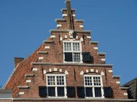 la città olandese di haarlem foto