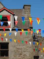 lerwick città sull'isola delle Shetland foto