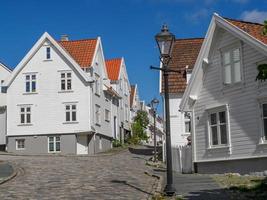 la città di Stavanger in Norvegia foto