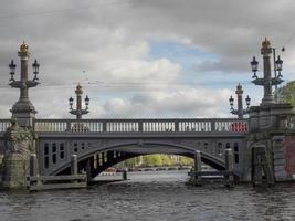 la città olandese di Amsterdam foto