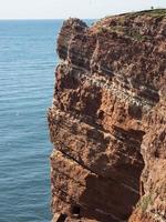 isola di Helgoland nel mare del nord foto