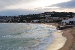 sagaro bellissimo villaggio sulla costa brava nel nord della catalogna, spagna foto