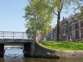 la città di haarlem nei Paesi Bassi foto