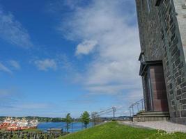 la città di Haugesund in Norvegia foto