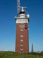 isola di helgoland in germania foto