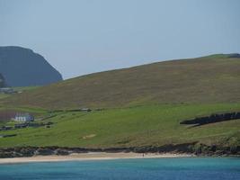 le isole Shetland in Scozia foto