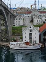 la città di Haugesund in Norvegia foto