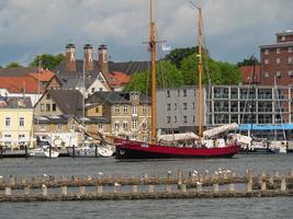 Kappeln città nello schleswig holstein foto