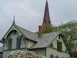 la città di Haugesund in Norvegia foto