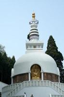 stupa buddista a darjeeling foto