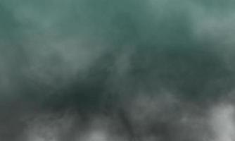 nebbia verde scuro o sfondo isolato di colore fumo per effetto. foto