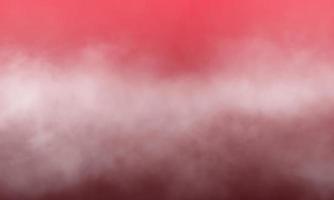 sfondo rosso corallo nebbia o fumo isolato per effetto. foto