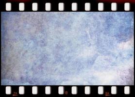 35mm vecchio film film mockup cornice sfondo. foto